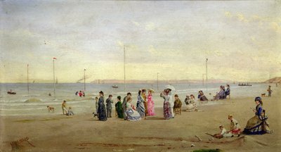 Bord de mer à Trouville - Henri Renard